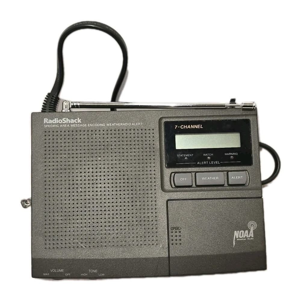 RadioShack‎ NOAA Weather Radio Alert Tested GUC 7-Channel Emergency Radio